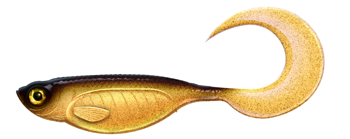 Libra Lures - Embrion Twist Tail - 009 Gold.png